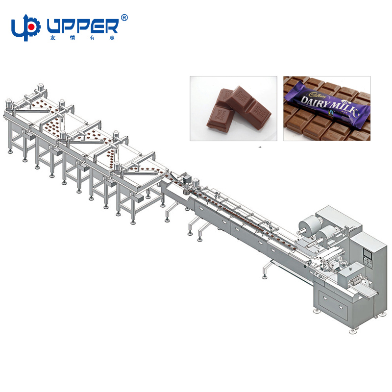 Barra de caramelo/máquina de empaque de barra de chocolate